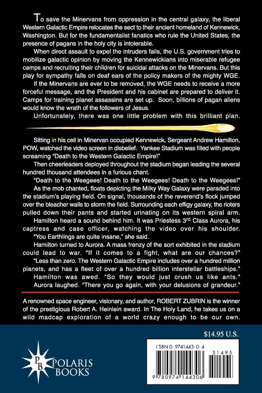 Rückseitencover The Holy Land