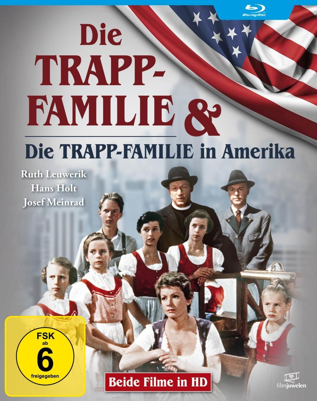 Vorderes Coverbild Die Trapp-Familie & Die Trapp-Familie in Amerika