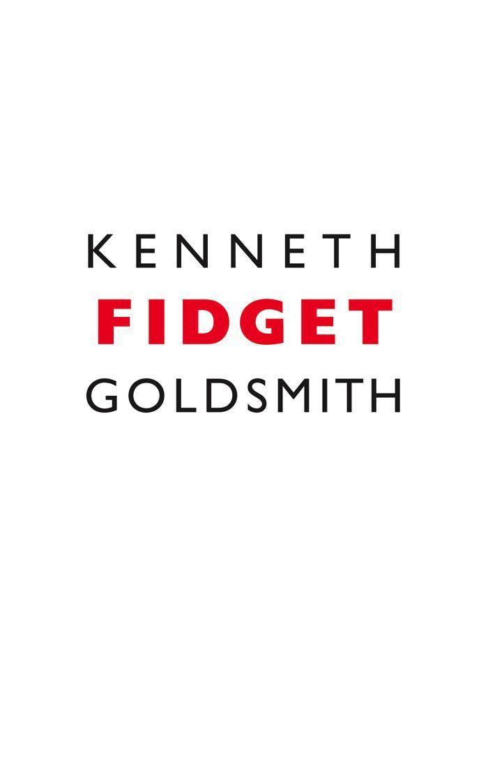 Vorderes Coverbild Fidget