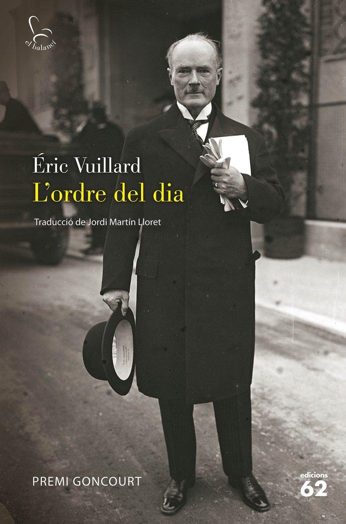 Vorderes Coverbild L'ordre del dia : Premi Goncourt