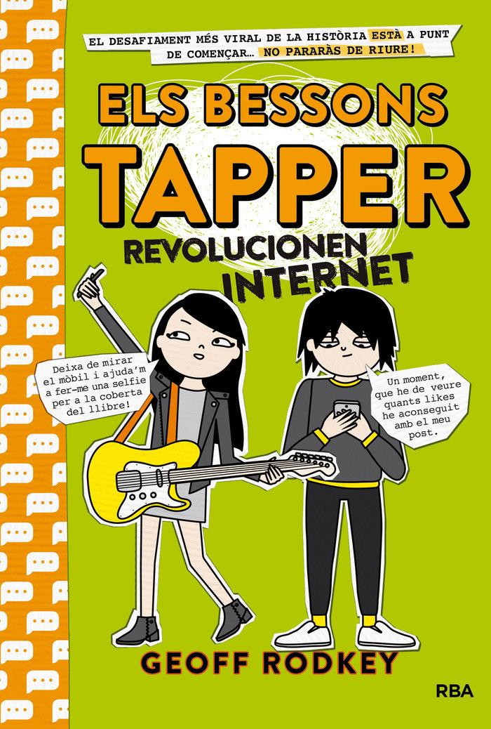 Vorderes Coverbild Els bessons tapper 4. Revolucionen Internet