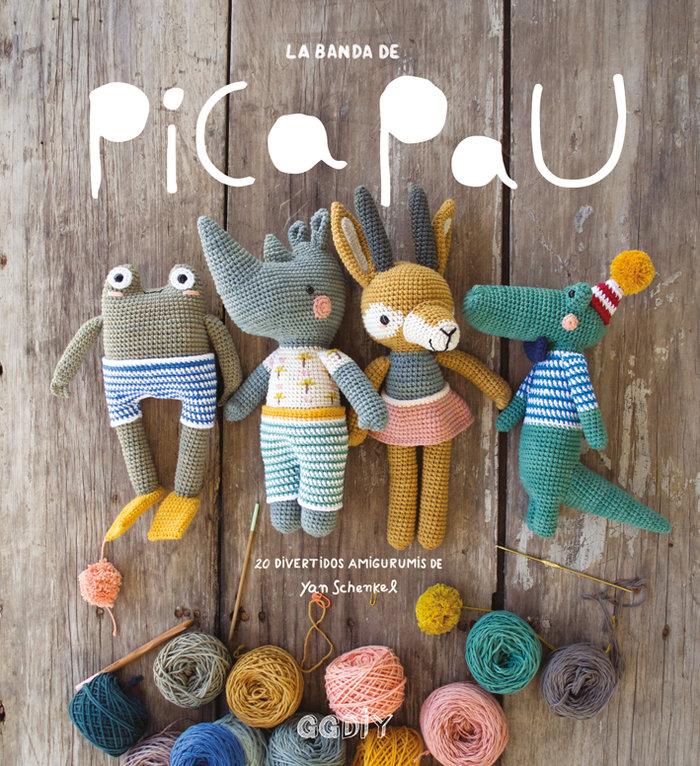 Vorderes Coverbild La banda de Pica Pau : 20 divertidos amigurumis