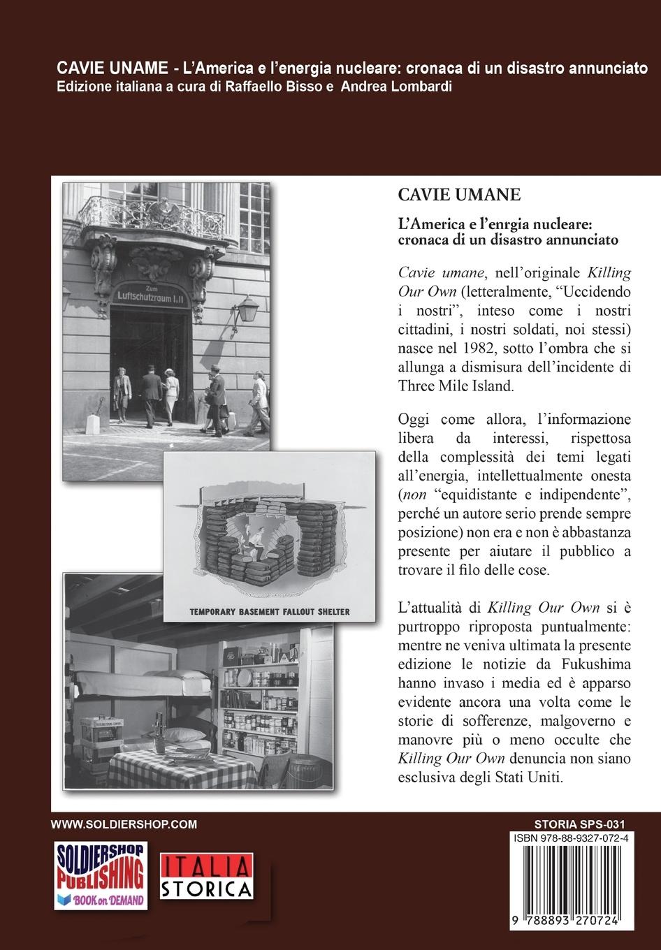 Rückseitencover Cavie Umane