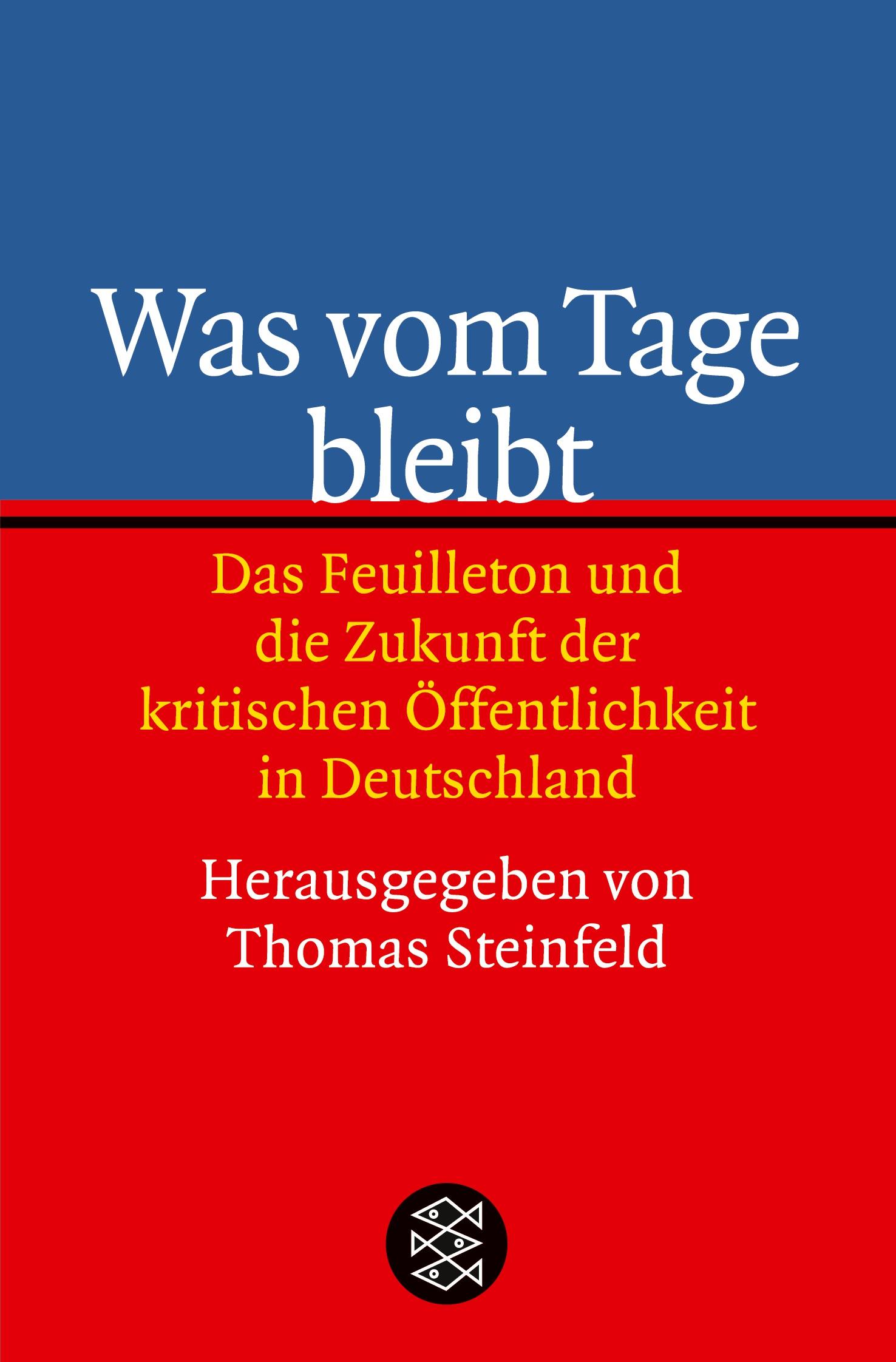 Vorderes Coverbild Was vom Tage bleibt