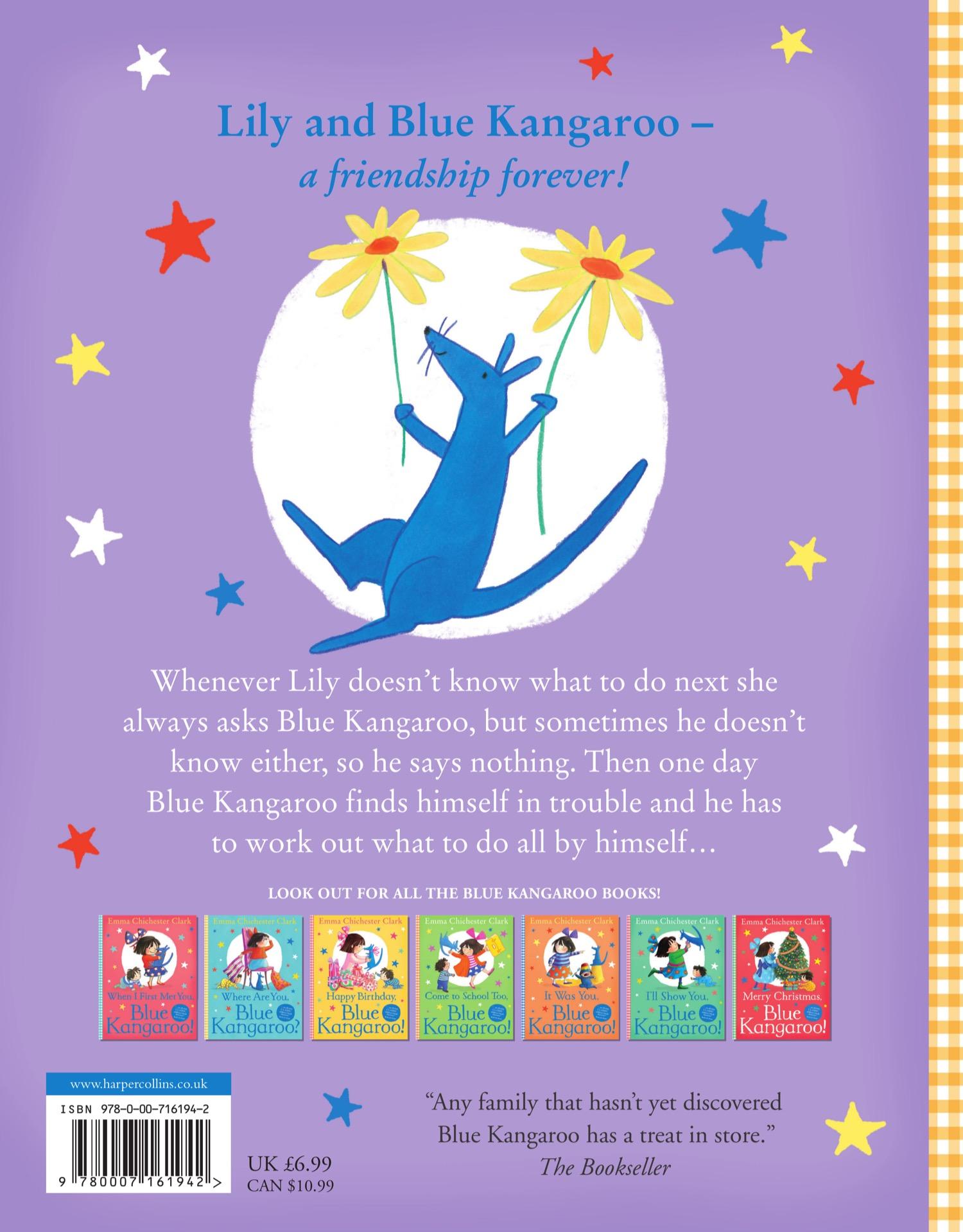 Rückseitencover What Shall We Do, Blue Kangaroo?