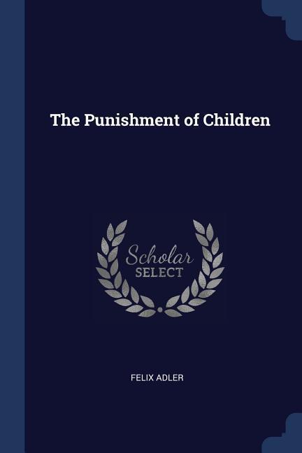 Vorderes Coverbild The Punishment of Children