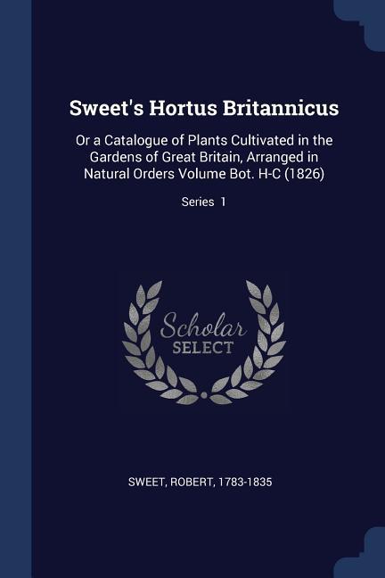 Vorderes Coverbild Sweet's Hortus Britannicus
