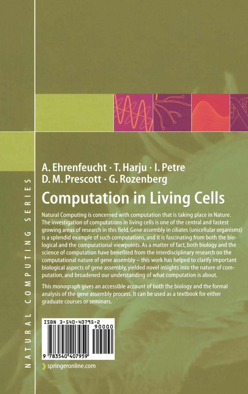 Rückseitencover Computation in Living Cells