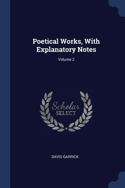 Vorderes Coverbild Poetical Works, With Explanatory Notes; Volume 2