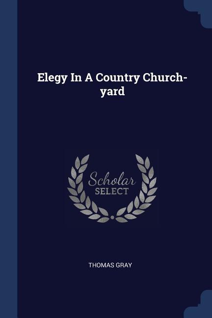 Vorderes Coverbild Elegy In A Country Church-yard