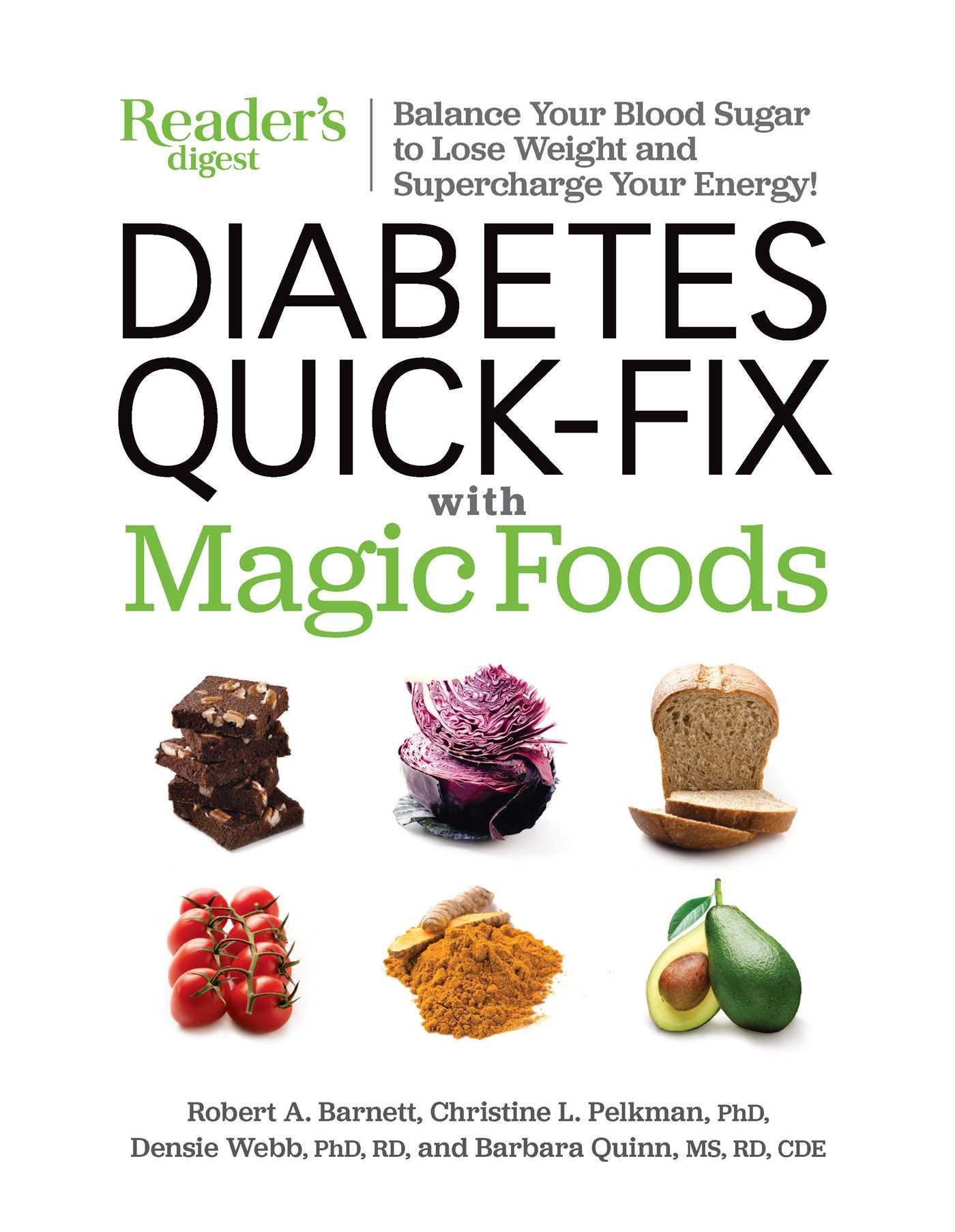 Vorderes Coverbild Diabetes Quick-Fix with Magic Foods