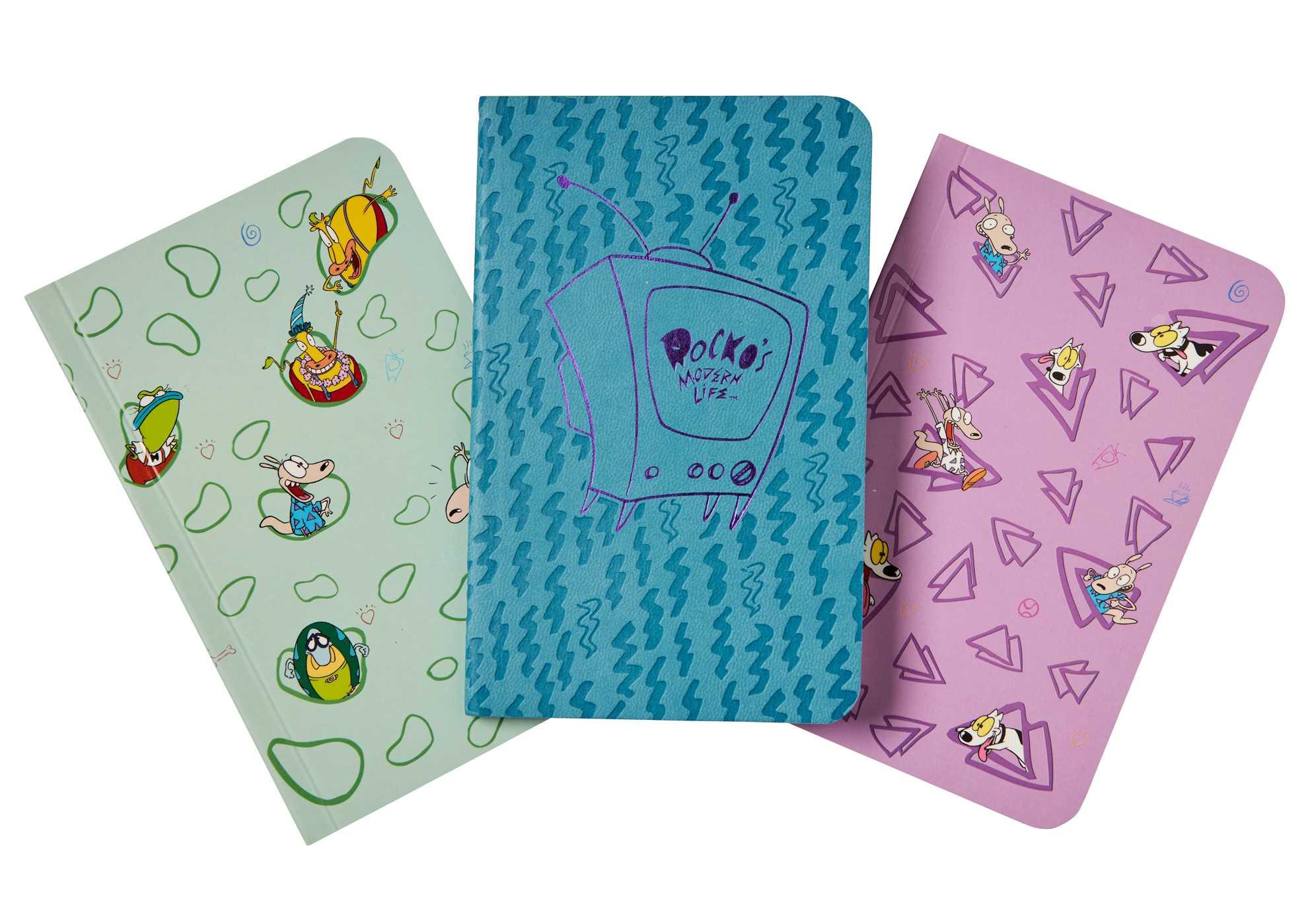 Vorderes Coverbild Rocko's Modern Life Pocket Notebook Collection (Set of 3)