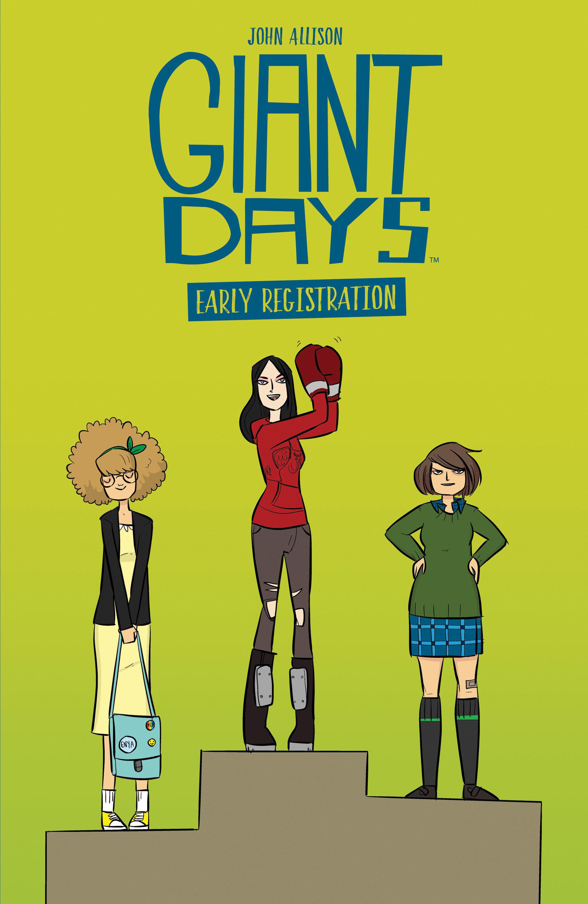 Vorderes Coverbild Giant Days: Early Registration