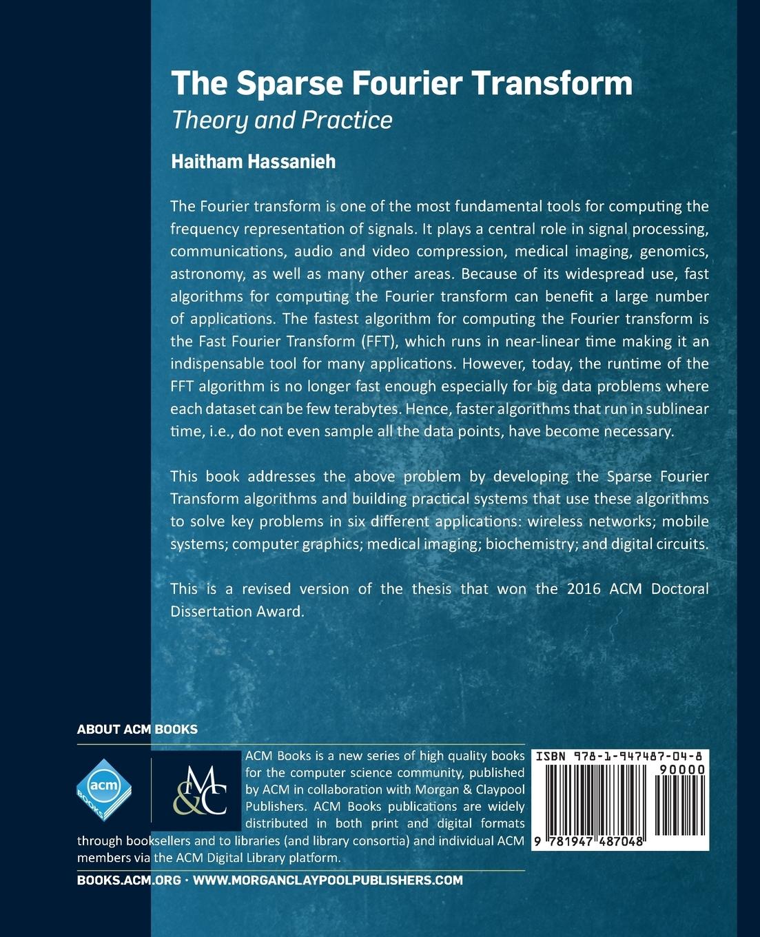 Rückseitencover The Sparse Fourier Transform