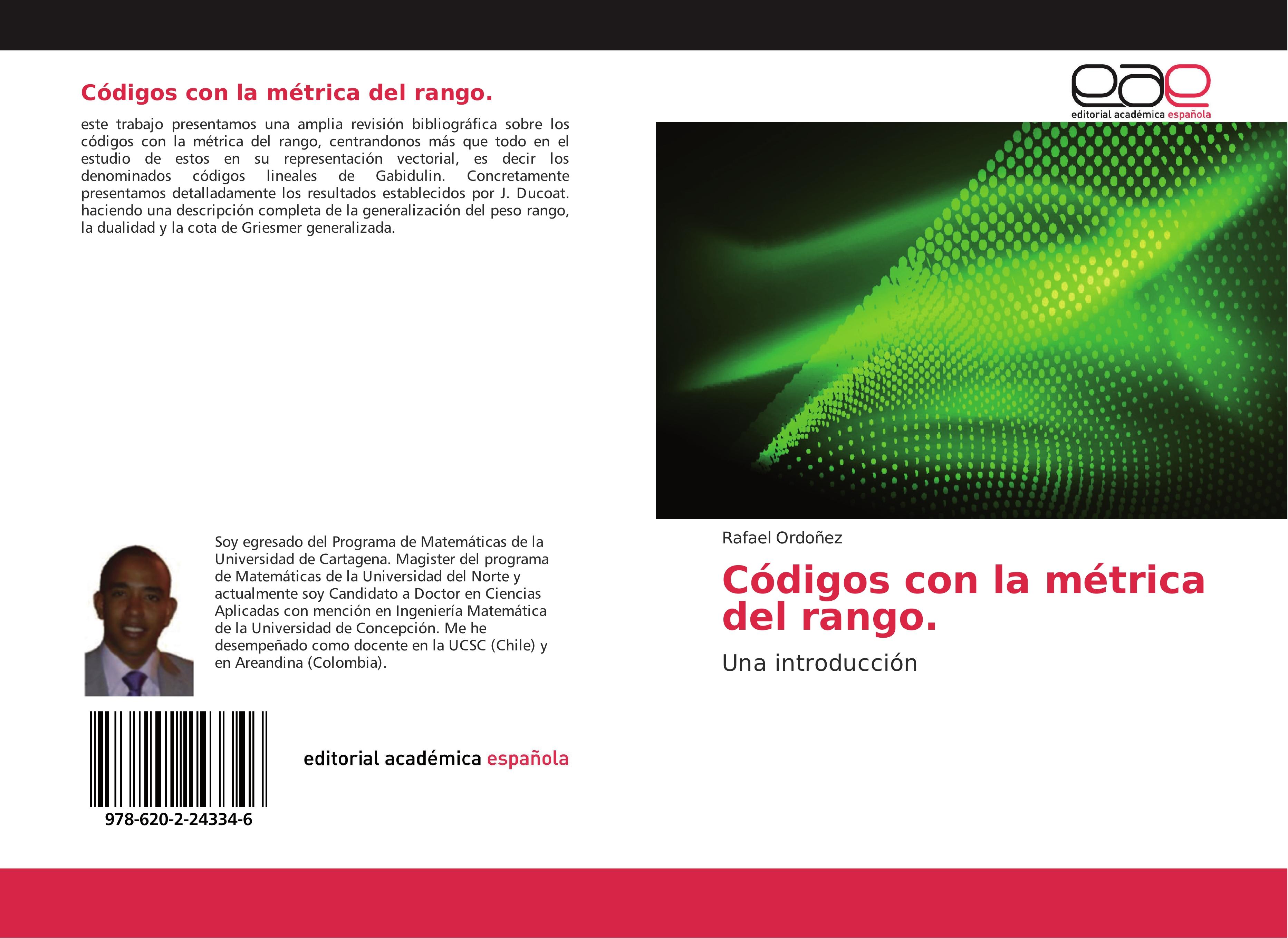 Vorderes Coverbild Códigos con la métrica del rango.