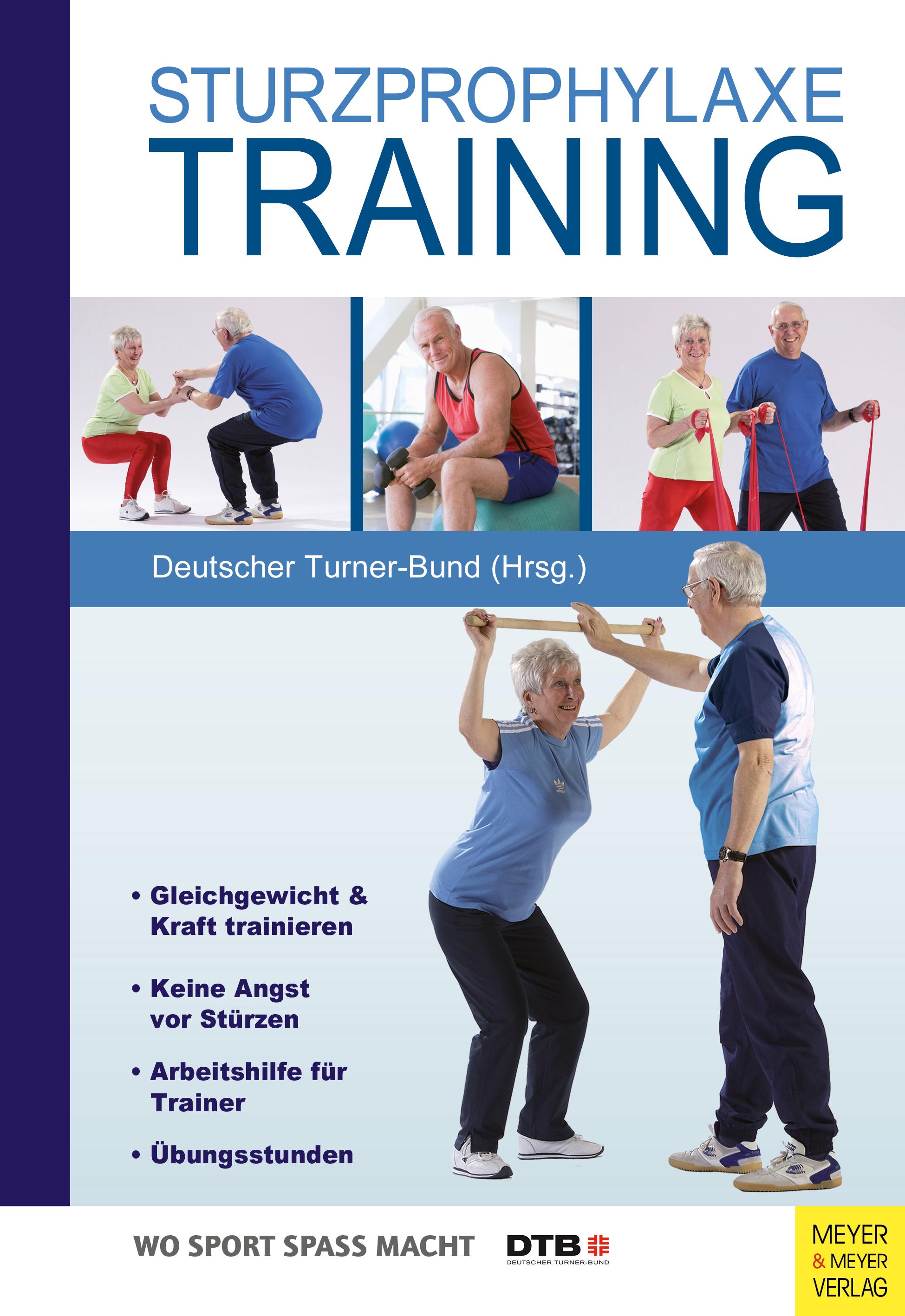 Vorderes Coverbild Wo Sport Spass macht: Sturzprophylaxe-Training