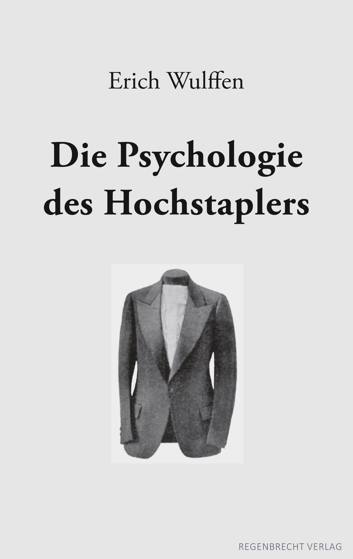 Vorderes Coverbild Die Psychologie des Hochstaplers