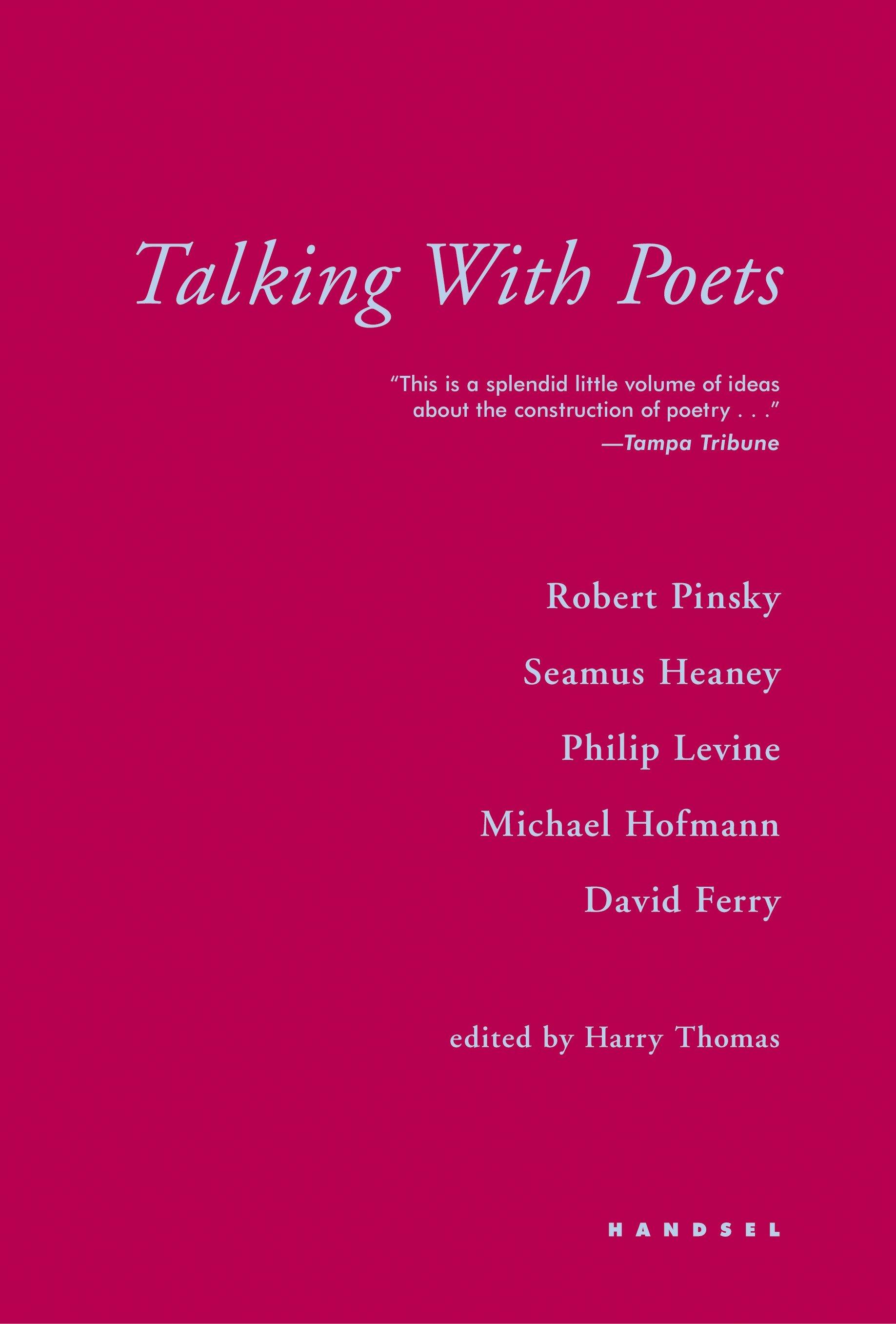 Vorderes Coverbild Talking with Poets