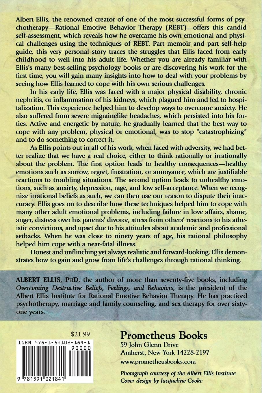Rückseitencover Rational Emotive Behavior Therapy