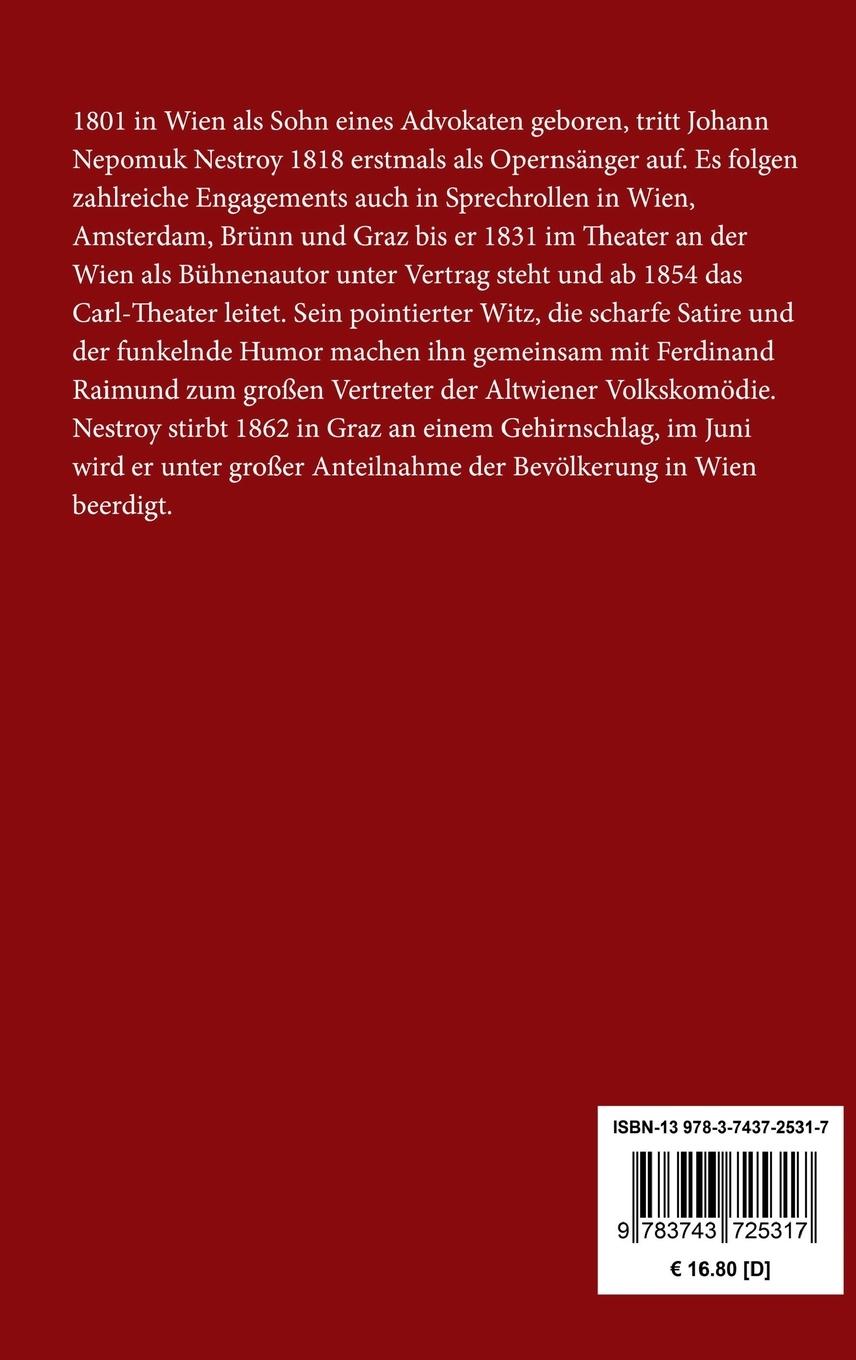 Rückseitencover Eulenspiegel oder Schabernack über Schabernack