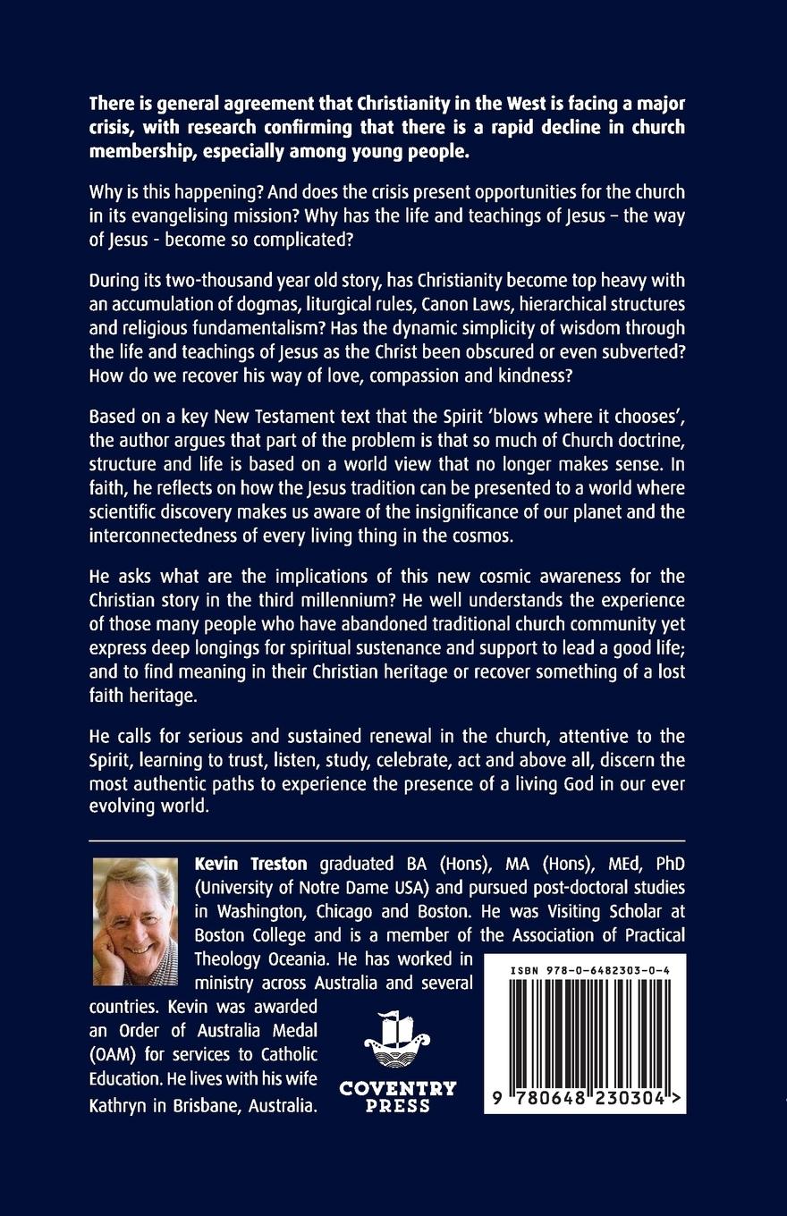 Rückseitencover The Wind Blows Where it Chooses