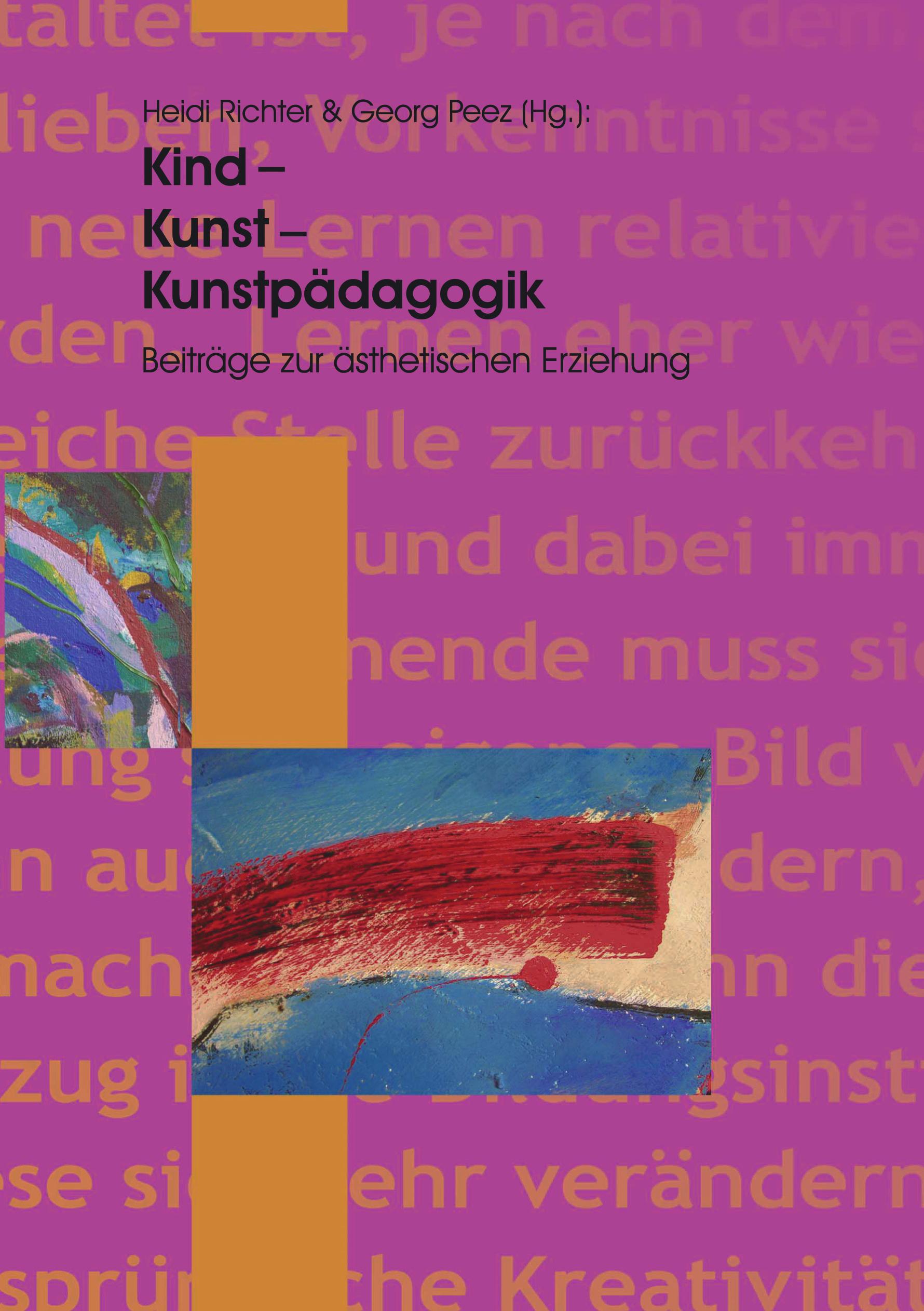 Vorderes Coverbild Kind - Kunst - Kunstpädagogik