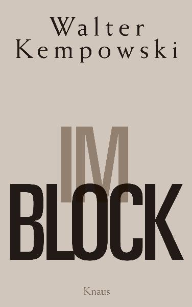 Vorderes Coverbild Im Block