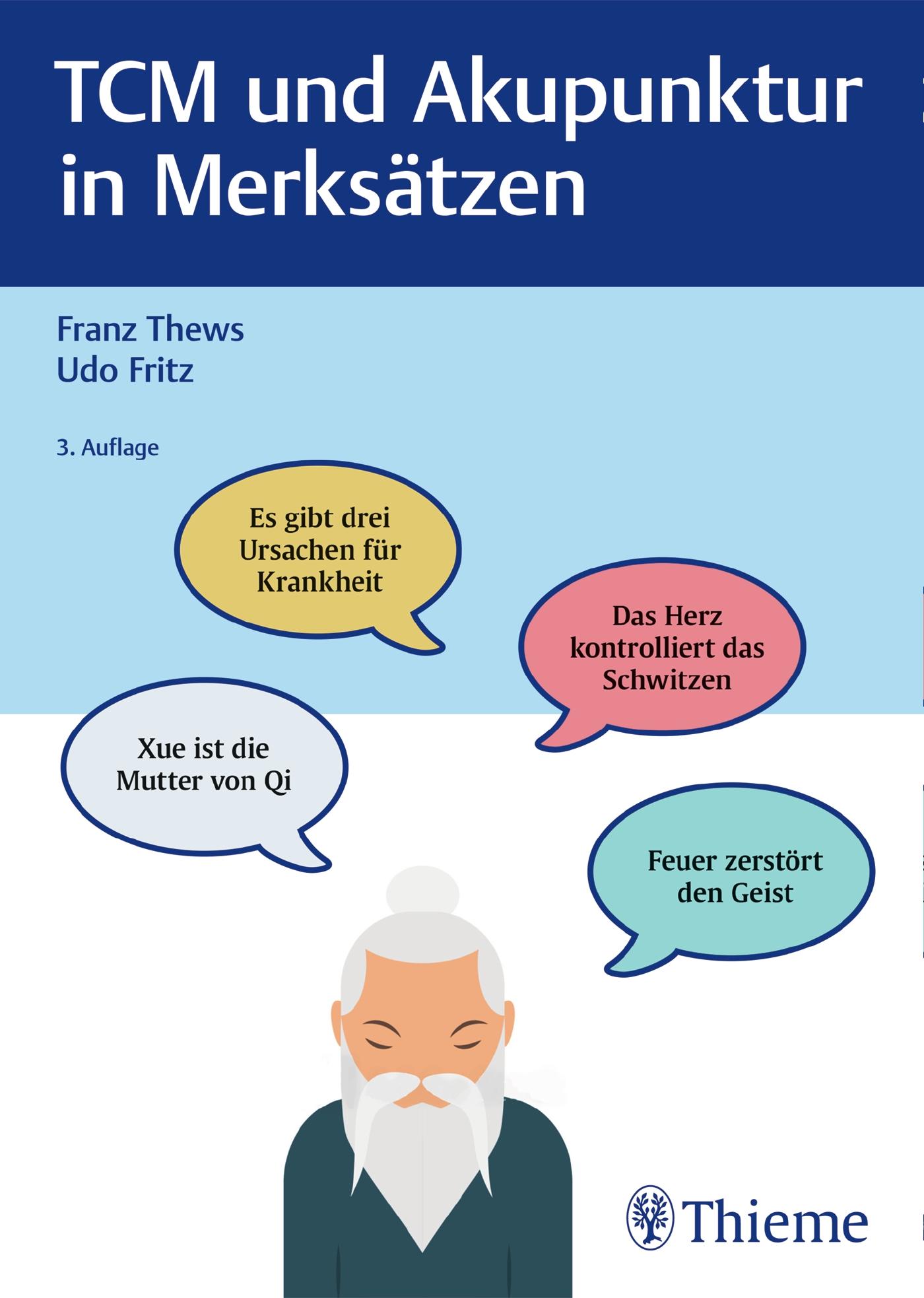 Vorderes Coverbild TCM und Akupunktur in Merksätzen