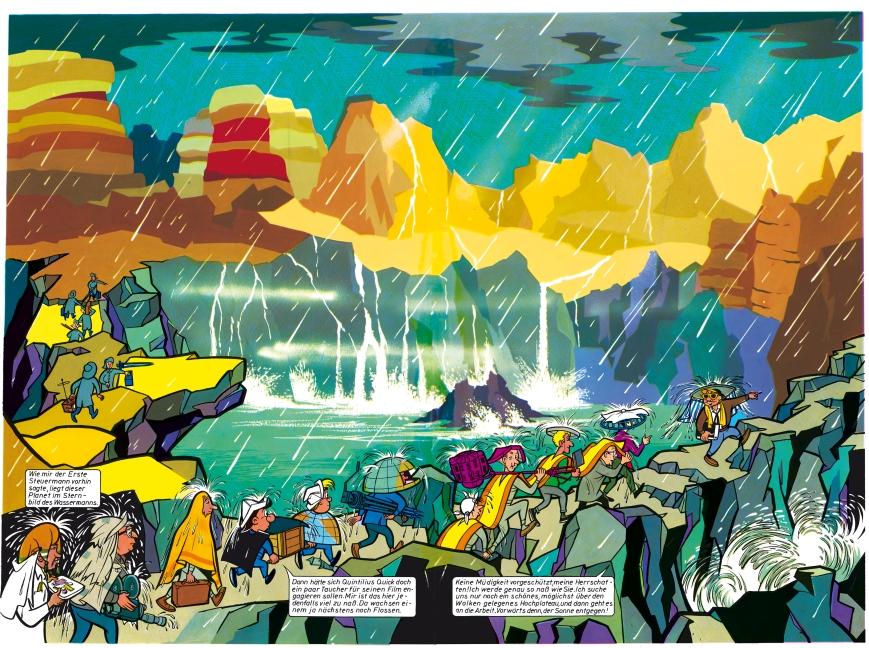 Beispielinhalt (Bild) Weltraumserie 06. Die Digedags. Expedition zum Urmeer