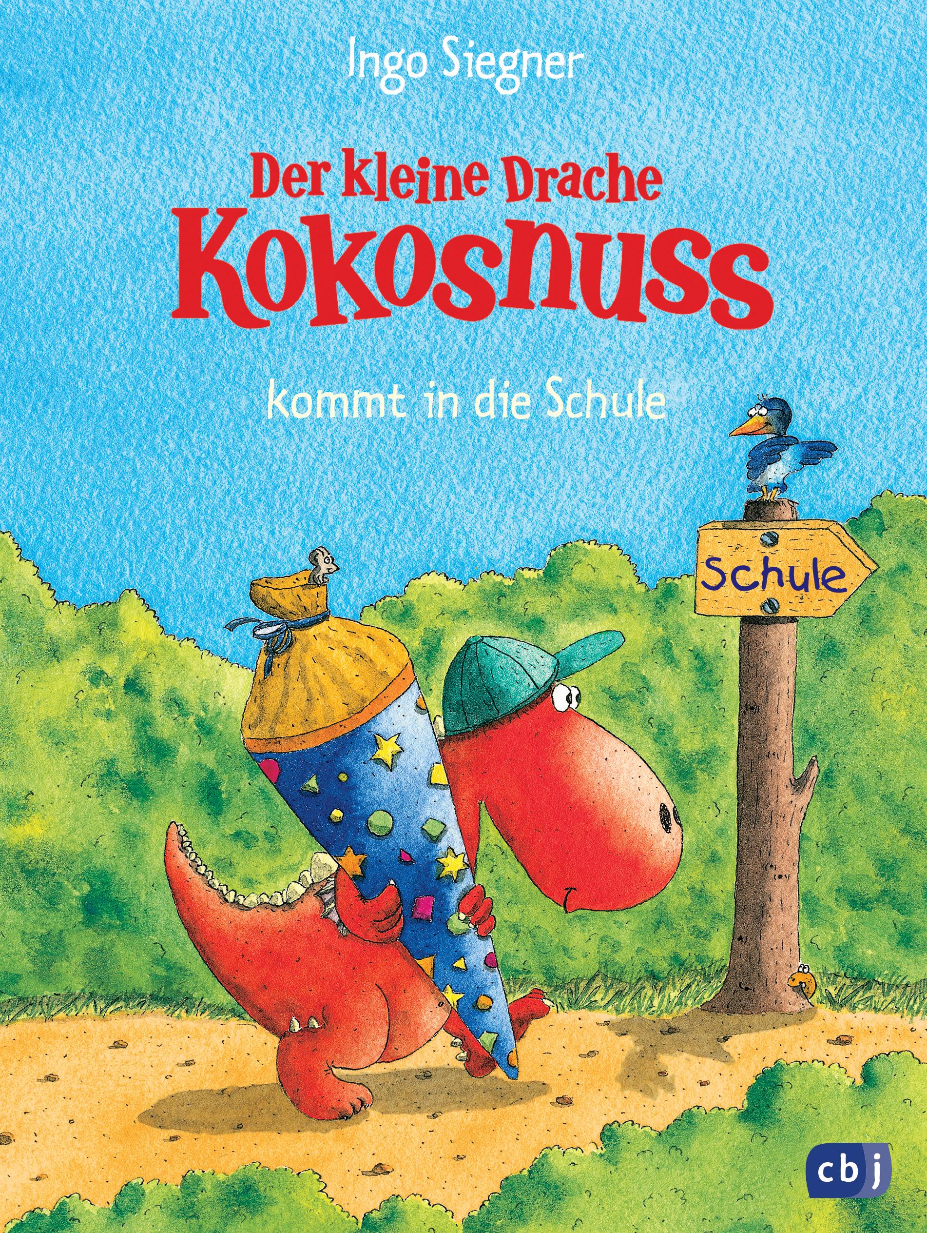 Vorderes Coverbild Der kleine Drache Kokosnuss 01 kommt in die Schule