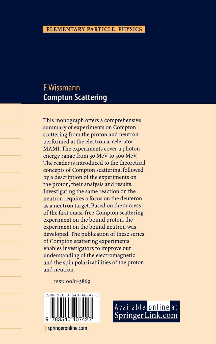 Rückseitencover Compton Scattering