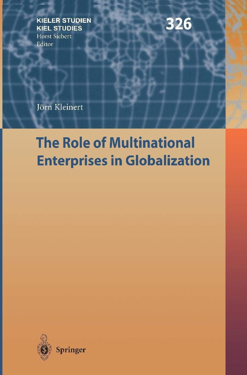 Vorderes Coverbild The Role of Multinational Enterprises in Globalization