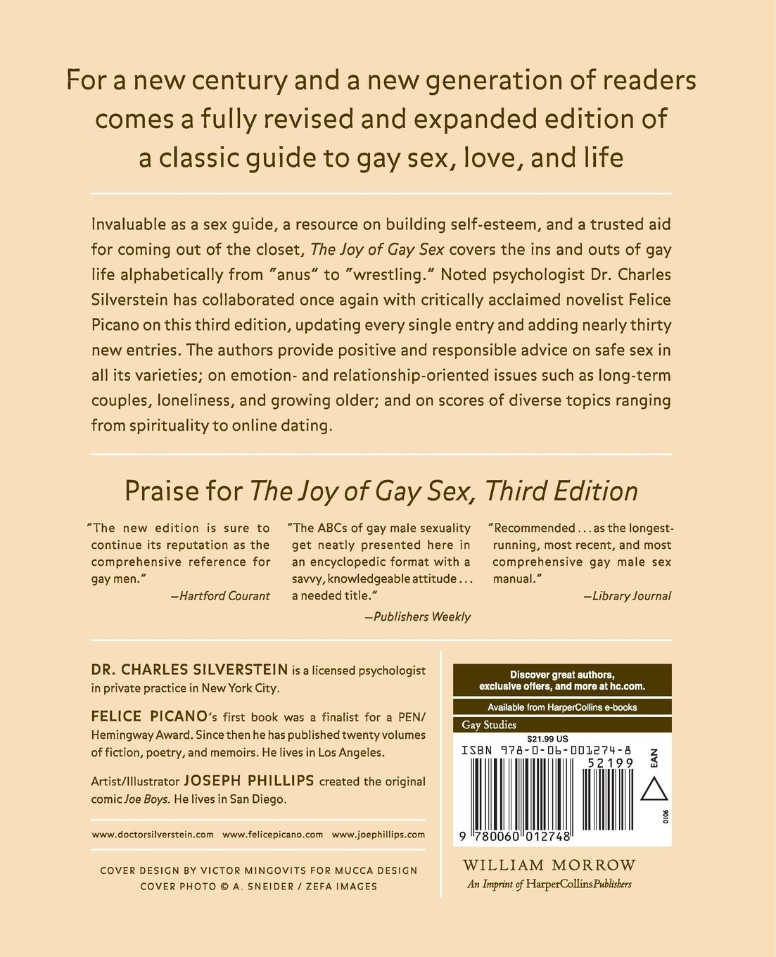 Rückseitencover Joy of Gay Sex, The