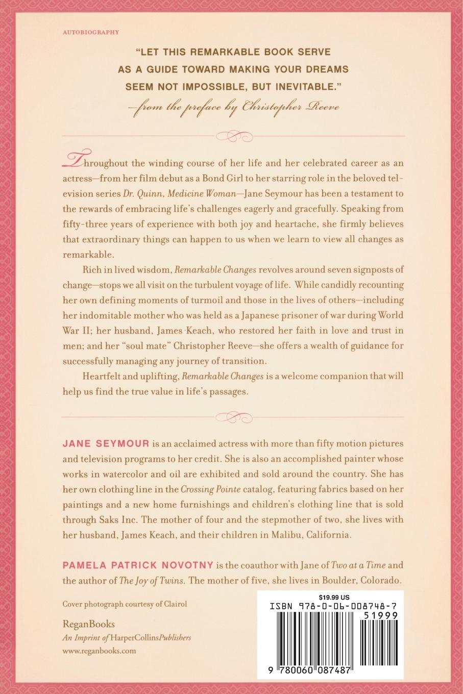 Rückseitencover Remarkable Changes