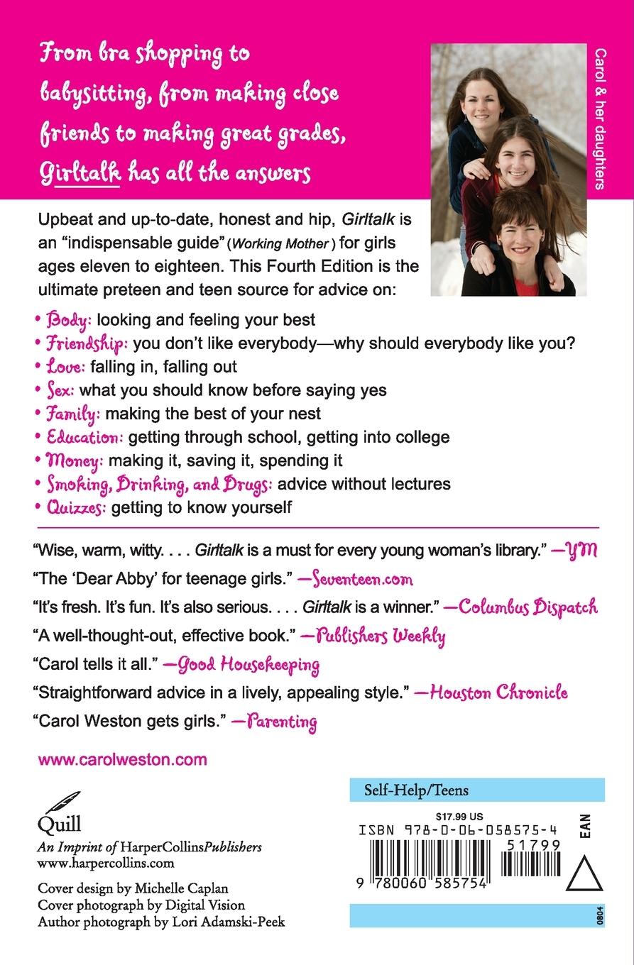 Rückseitencover Girltalk