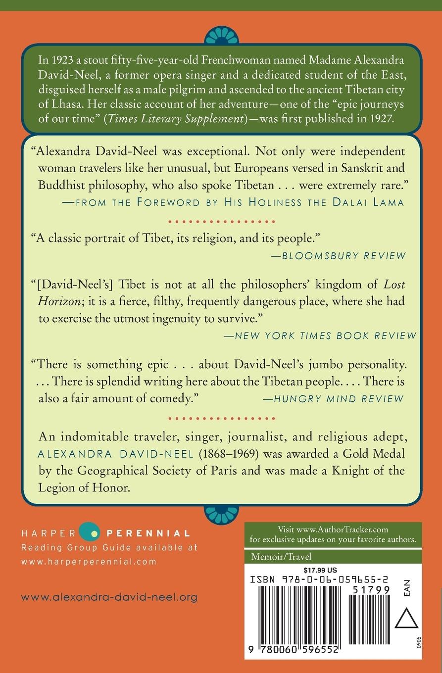 Rückseitencover My Journey to Lhasa