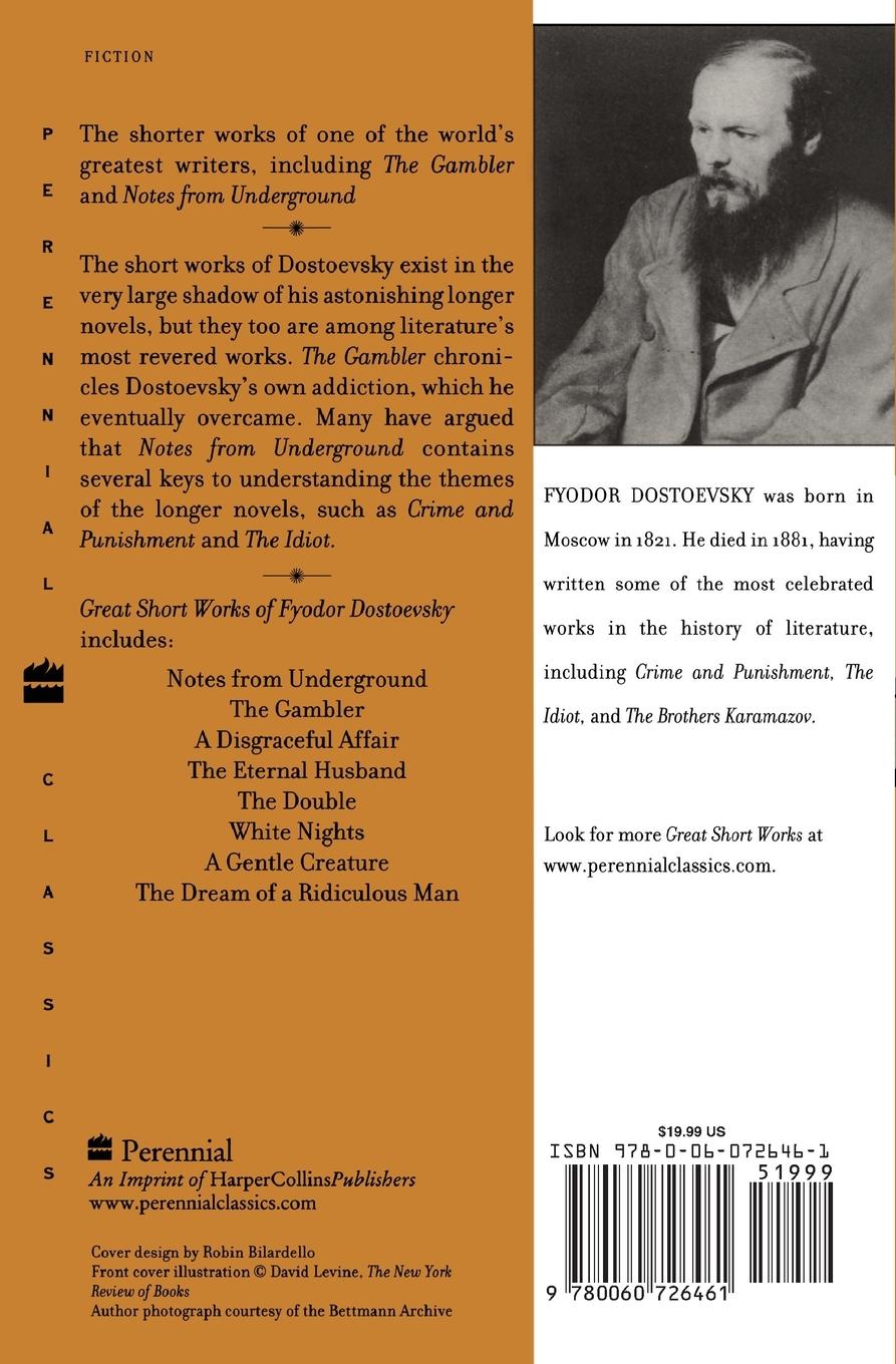 Rückseitencover Great Short Works of Fyodor Dostoevsky