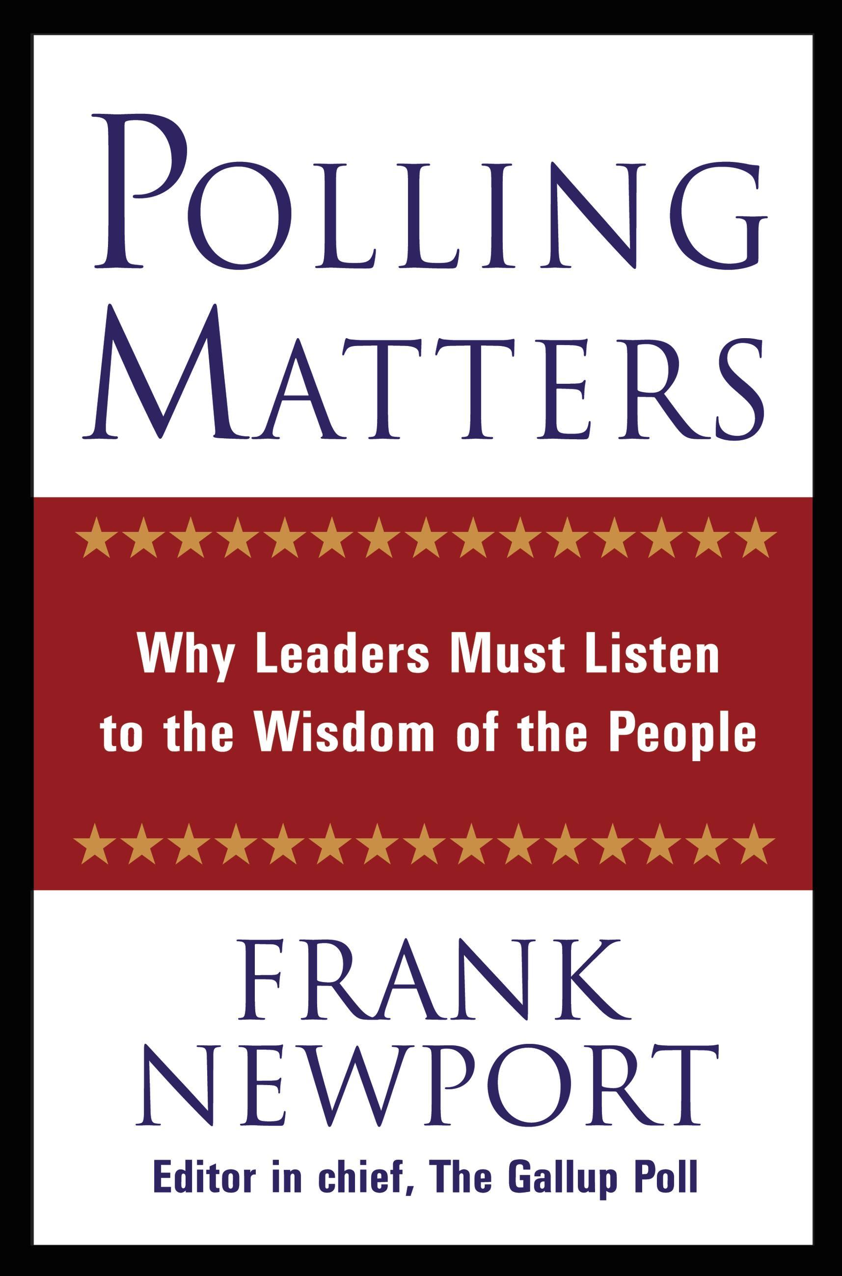 Vorderes Coverbild Polling Matters