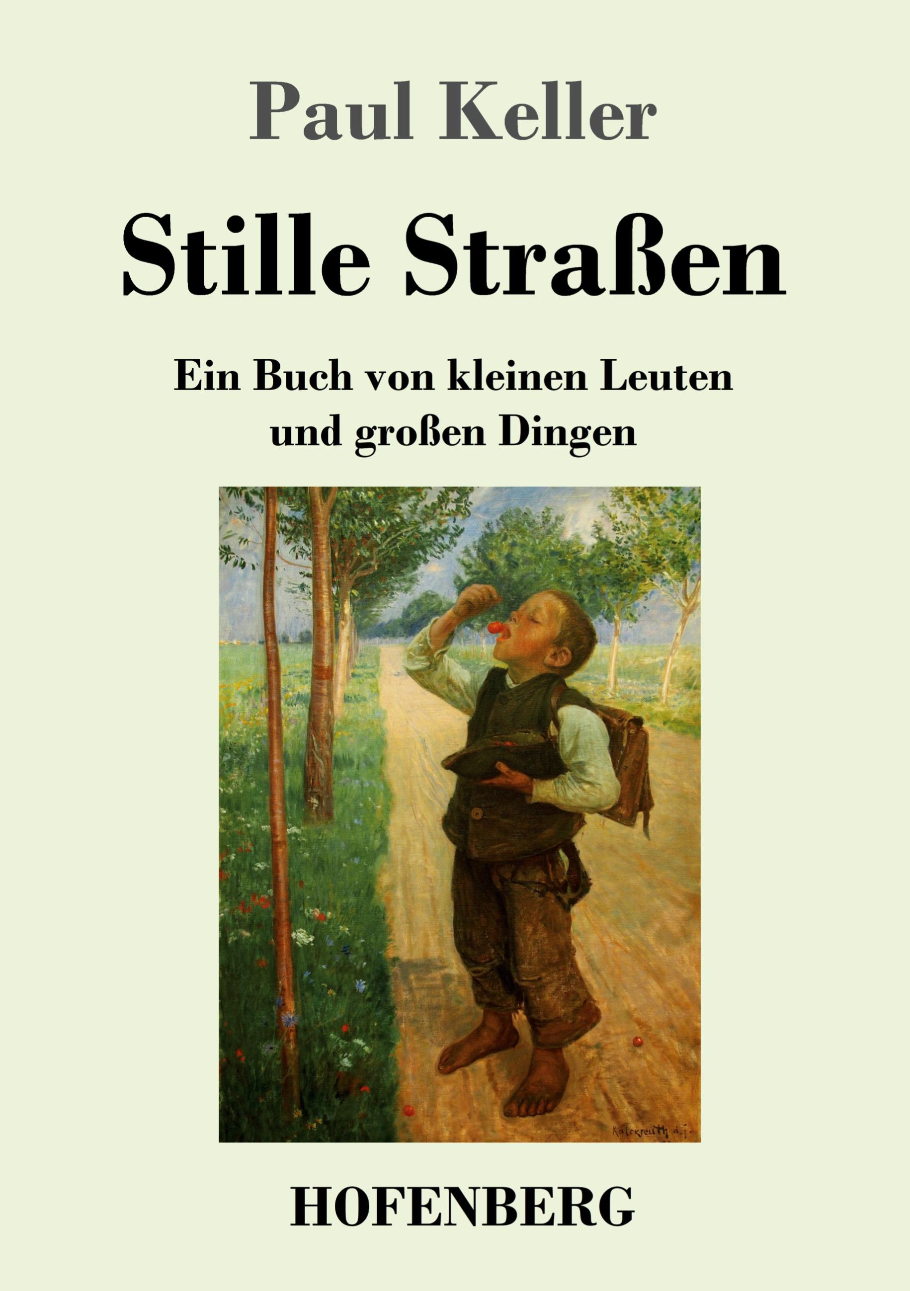 Vorderes Coverbild Stille Straßen