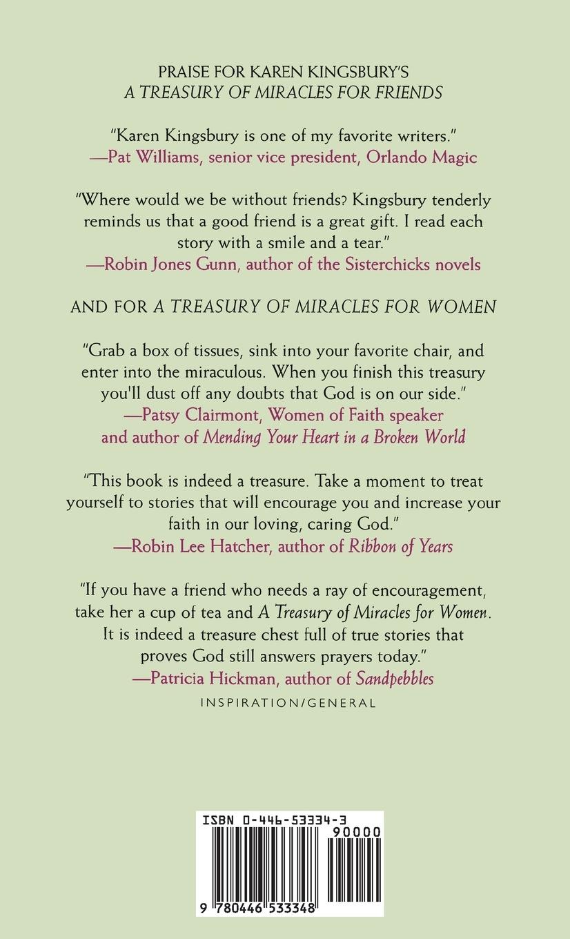 Rückseitencover A Treasury of Miracles for Friends
