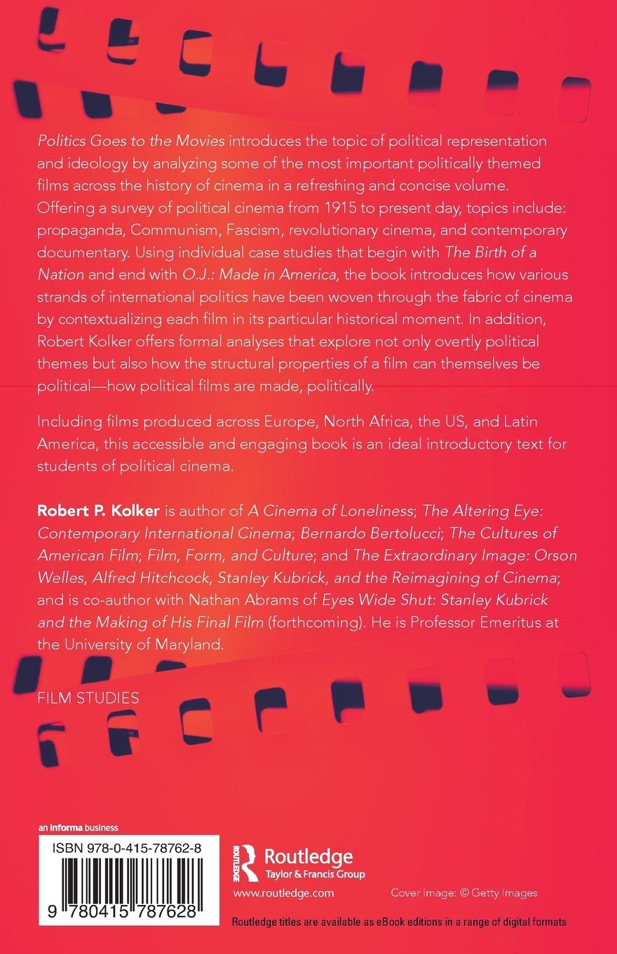 Rückseitencover Politics Goes to the Movies