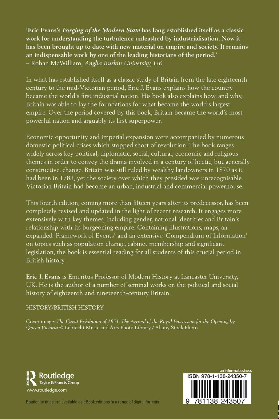 Rückseitencover The Forging of the Modern State