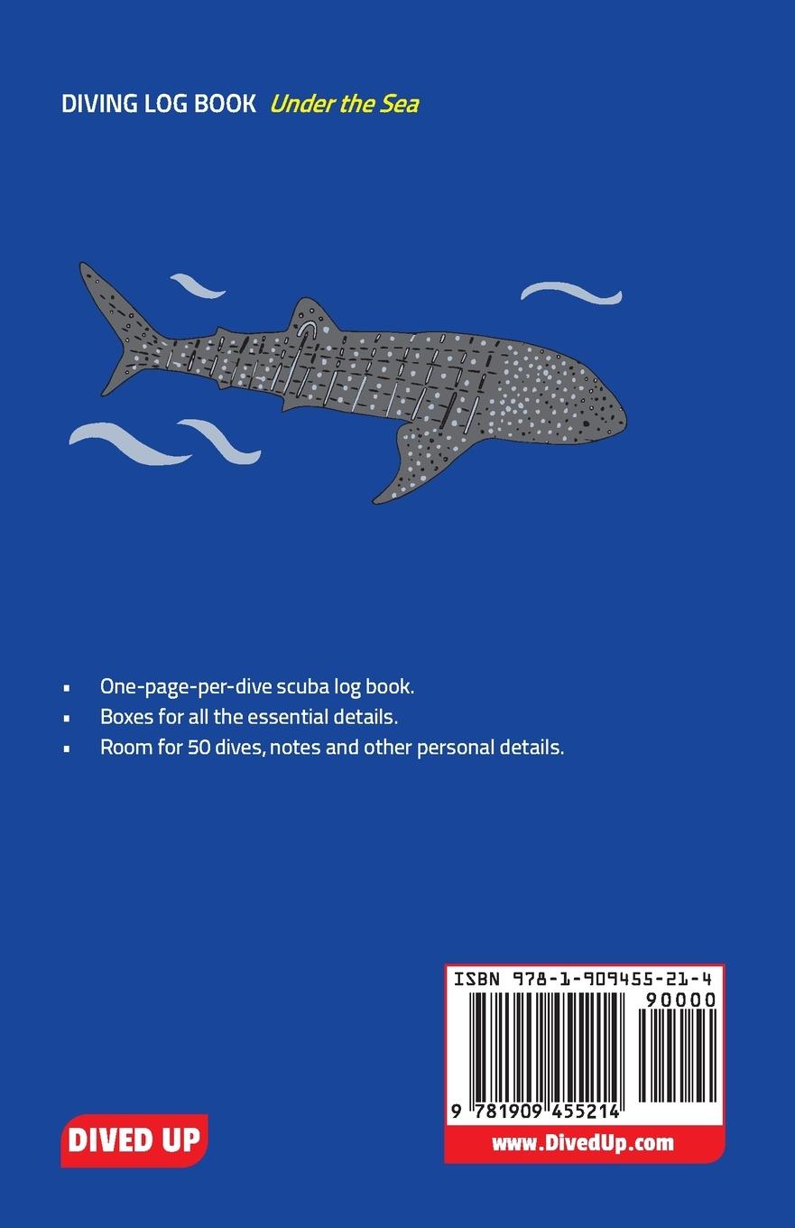 Rückseitencover Diving Log Book