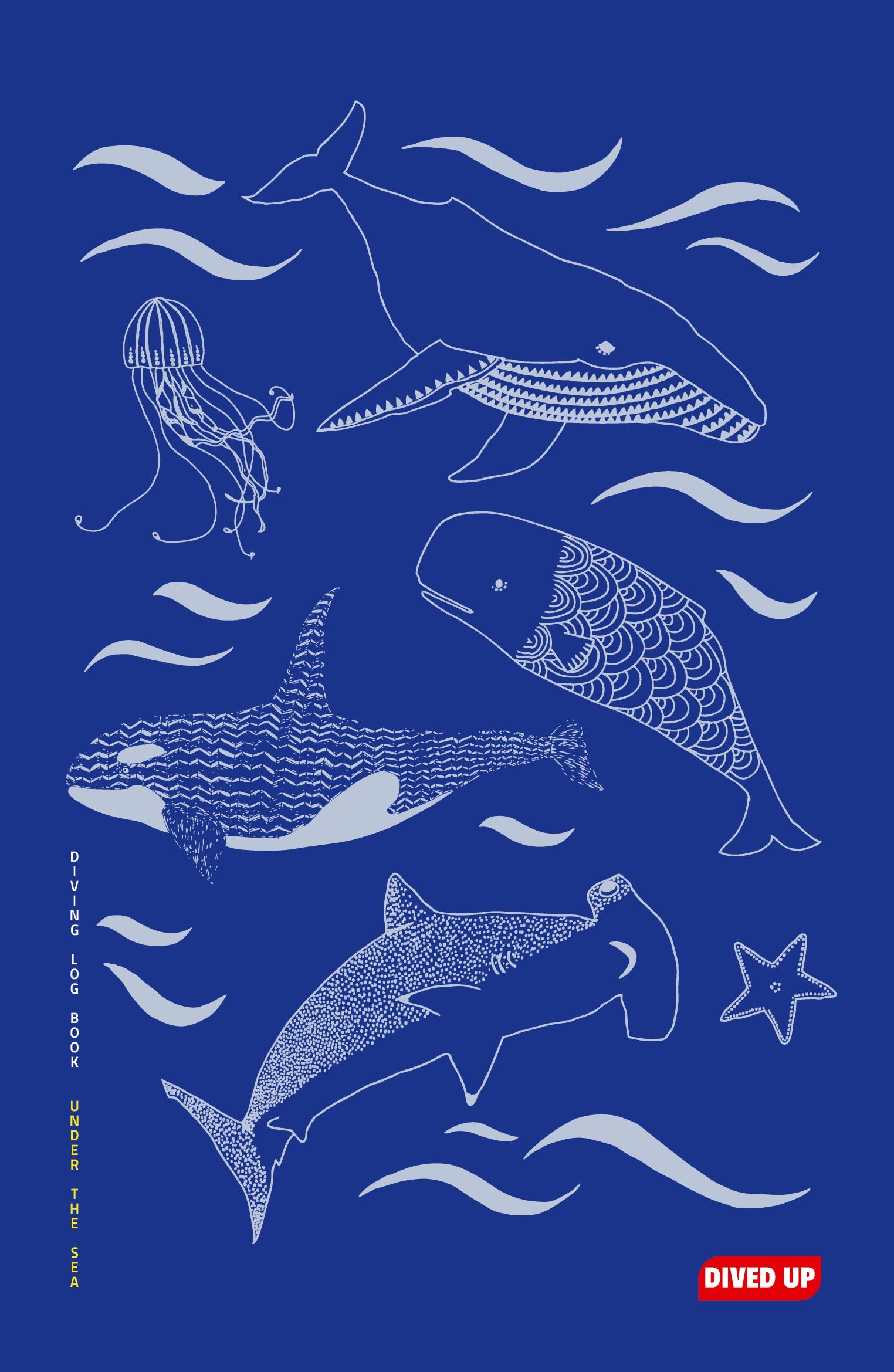 Vorderes Coverbild Diving Log Book