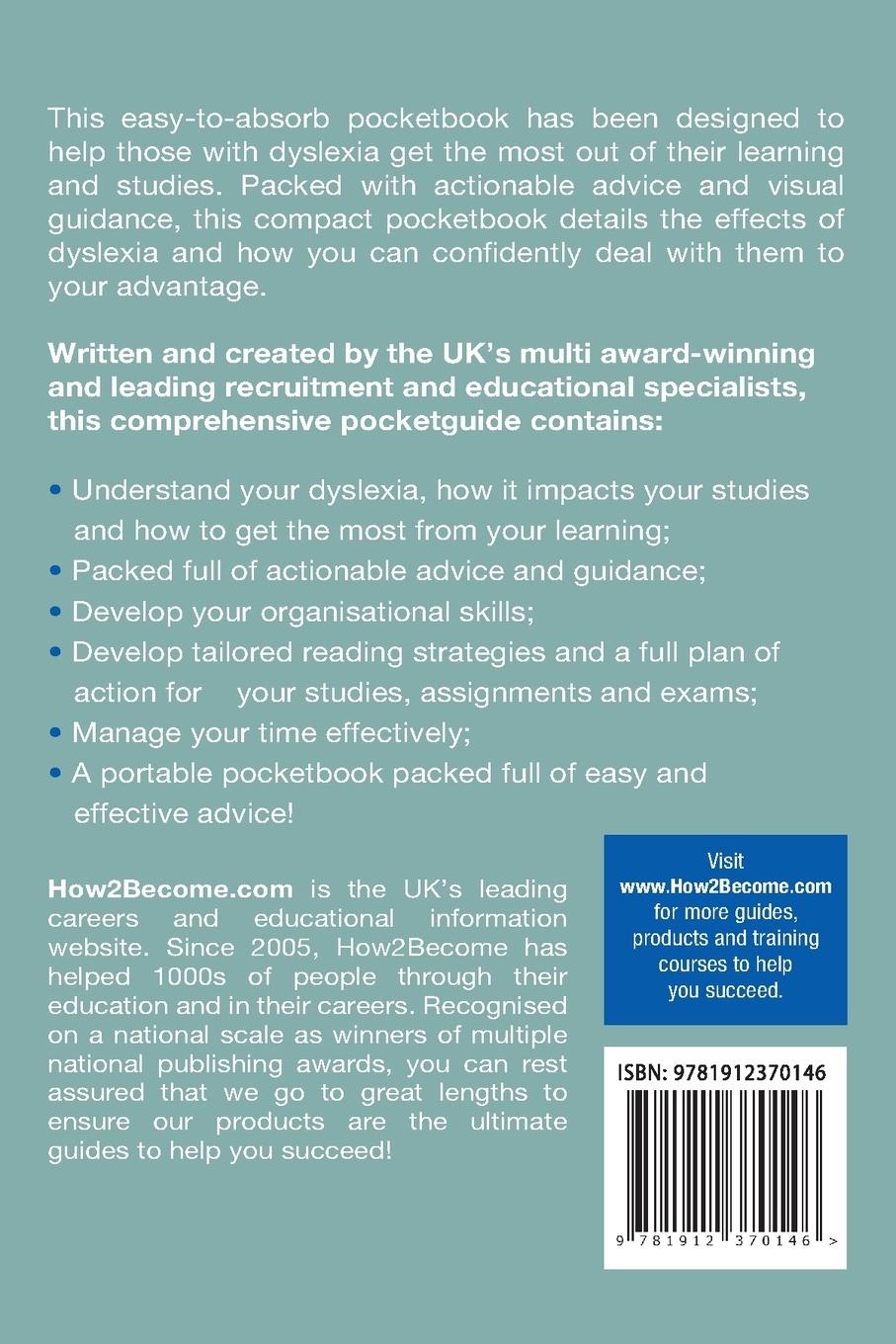 Rückseitencover How to Study with Dyslexia