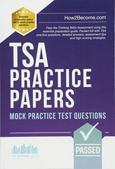 Vorderes Coverbild TSA PRACTICE PAPERS: 100s of Mock Practice Test Questions
