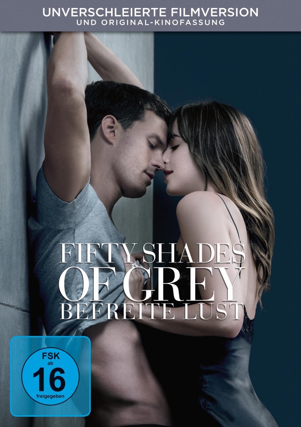 Vorderes Coverbild Fifty Shades of Grey 3. Befreite Lust