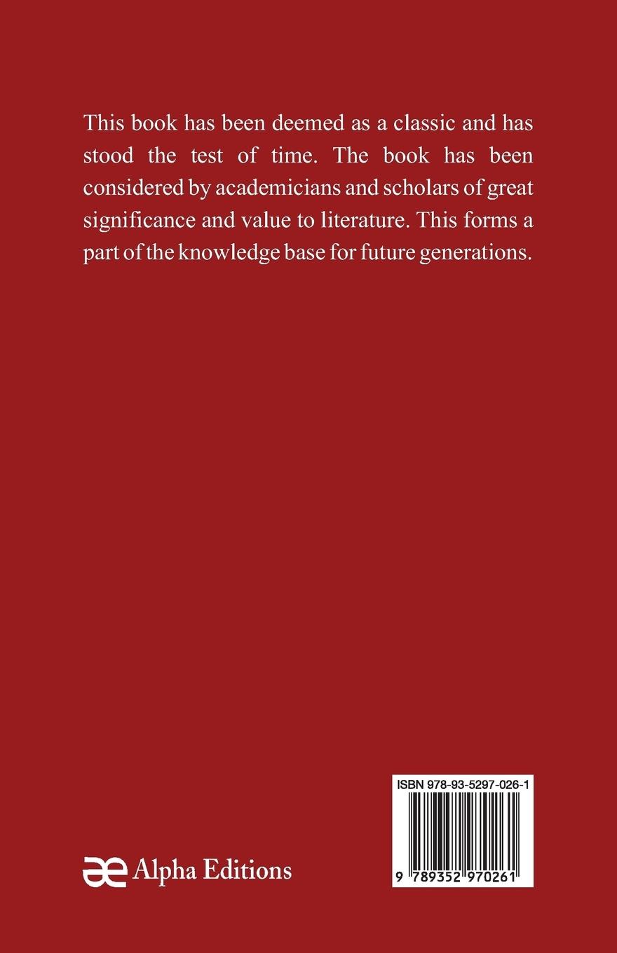 Rückseitencover A Little Bush Maid