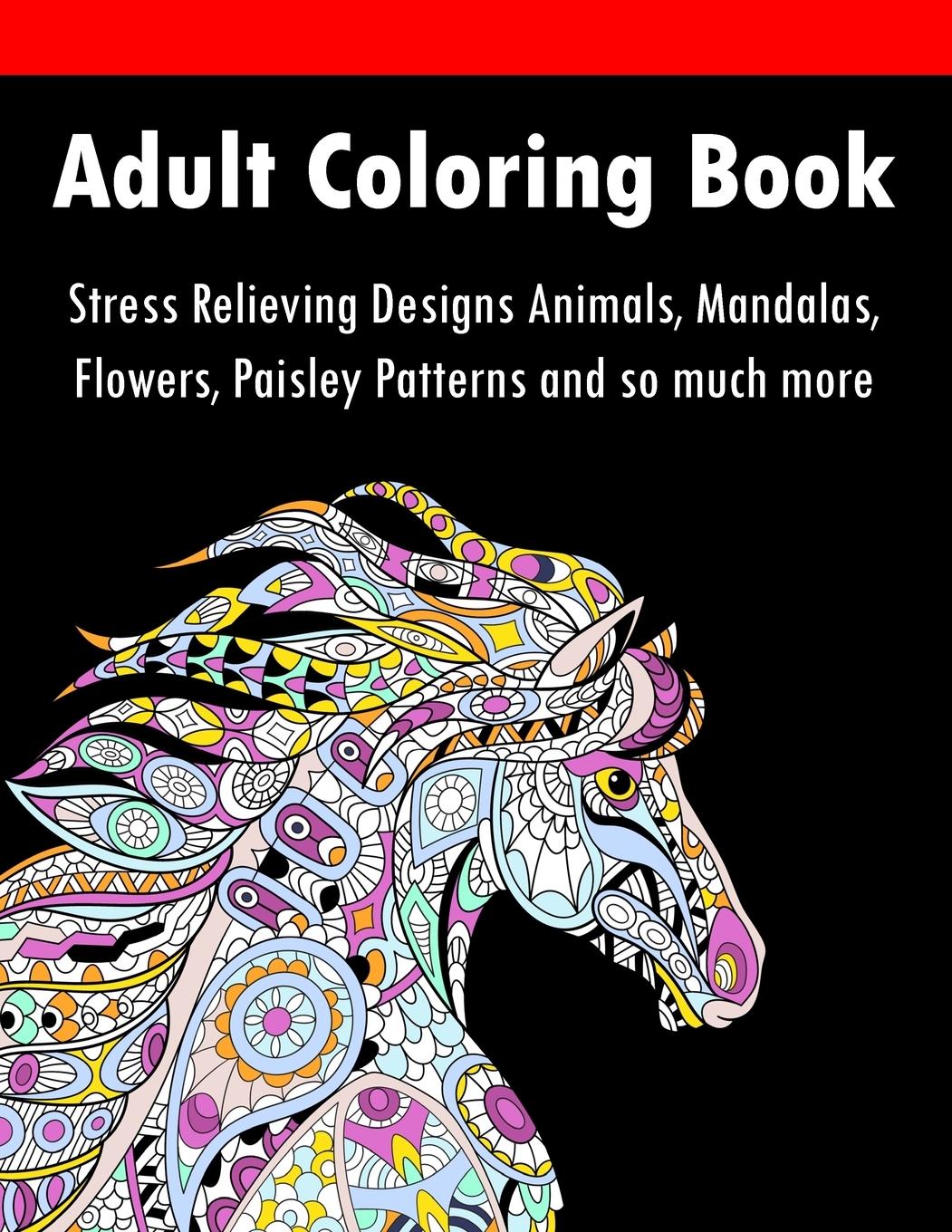 Vorderes Coverbild Adult Coloring Book