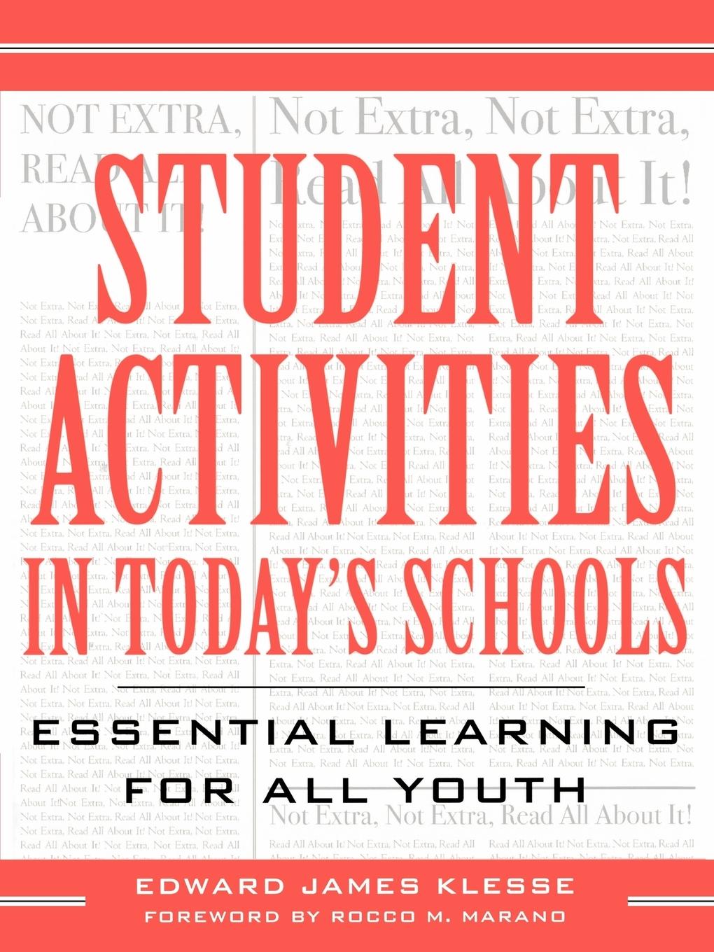 Vorderes Coverbild Student Activities in Today's Schools